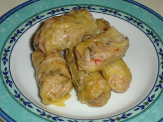 Ντολμαδάκια Νηστίσιμα με Λάχανο και Φακές. Ντολμαδάκια Νηστίσιμα με Λάχανο και Φακές.