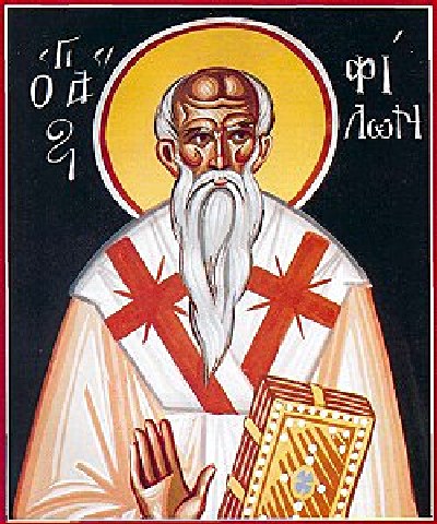 Όσιος Φίλων ο Θαυματουργός Επίσκοπος Καρπασίας της Κύπρου. 24 Ιανουαρίου ε.ε. Όσιος Φίλων ο Θαυματουργός Επίσκοπος Καρπασίας της Κύπρου. 24 Ιανουαρίου ε.ε.