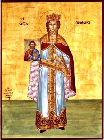 Αγία Θεοδώρα η Βασίλισσα. 11 Φεβρουαρίου ε.ε. Αγία Θεοδώρα η Βασίλισσα. 11 Φεβρουαρίου ε.ε.