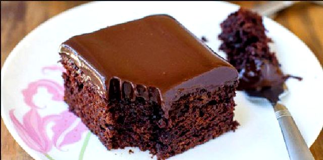 Νηστίσιμο κέικ σοκολάτας χωρίς αυγά και γάλα.