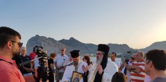 Μέγας πανηγυρικός εσπερινός της Οσίας Πελαγίας της Τηνίας. 22 Ιουλίου 2018 Μέγας πανηγυρικός εσπερινός της Οσίας Πελαγίας της Τηνίας