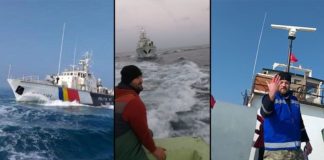 Ρουμάνοι λιμενικοί άνοιξαν πυρ κατά τουρκικού σκάφους – Τρεις Τούρκοι τραυματίες – Βίντεο – Ντοκουμέντο Ρουμάνοι λιμενικοί άνοιξαν πυρ κατά τουρκικού σκάφους - Τρεις Τούρκοι τραυματίες – Βίντεο - Ντοκουμέντο