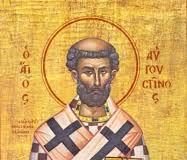 Ο Άγιος Αυγουστίνος Επίσκοπος Ιππώνος τιμάται στις 15 Ιουνίου ε.ε. Ο Άγιος Αυγουστίνος Επίσκοπος Ιππώνος τιμάται στις 15 Ιουνίου ε.ε.