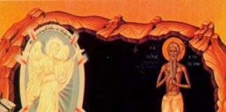 Άγιος Πέτρος ο Αθωνίτης 12 Ιουνίου ε.ε. Ο Άγιος Πέτρος ο Αθωνίτης και ο άγγελος… 12 Ιουνίου ε.ε.