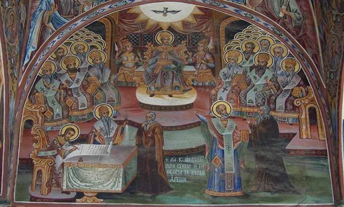 Κυριακή των Αγίων Τριακοσίων δέκα οκτώ (318) Πατέρων της Α' Οικουμενικής Συνόδου