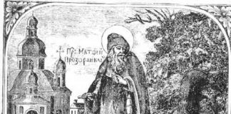 Μια μέρα, στον όρθρο, ο όσιος Ματθαίος σήκωσε τα μάτια του και κοίταξε τον ηγούμενο. Αντί όμως να δη τον Νίκωνα, είδε… ένα γάιδαρο! Μια μέρα, στον όρθρο, ο όσιος Ματθαίος σήκωσε τα μάτια του και κοίταξε τον ηγούμενο. Αντί όμως να δη τον Νίκωνα, είδε... ένα γάιδαρο!