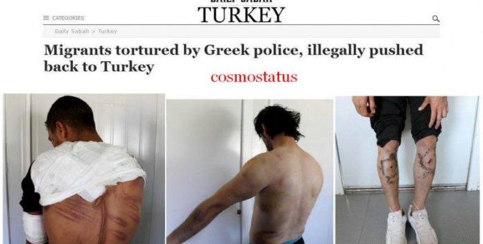 Τουρκική προπαγάνδα κατά της Ελλάδας με αντικείμενο παράνομους μετανάστες