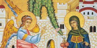 Αγία Ειρήνη Χρυσοβαλάντου : Προφητεύει τον θάνατο του Βασιλιά και του Βάρδα