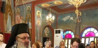 Η εορτή της Κοιμήσεως και της Μεταστάσεως της Θεοτόκου στον Ιδρυματικό Ιερό Ναό του Αγίου Τρύφωνα Ρόδου (Φώτο)