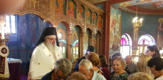 Κοσμοσυρροή σήμερα Κυριακή 6 Οκτωβρίου 2019 του Αποστόλου Θωμά, στον Ιερό Ιδρυματικό Ναό του Αγίου Τρύφωνος Ρόδου (Φωτογραφίες)