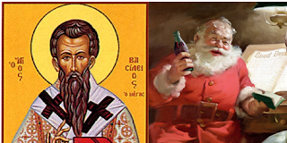 Άγιος Βασίλειος και όχι Santa Claus