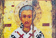 Ο άγιος Λάζαρος μετά το θαύμα της εγέρσεώς του