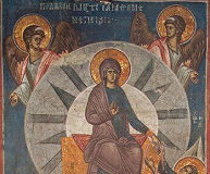 «Προσκυνάτε, πατέρες, προσκυνάτε. Να ήρθε η Δέσποινά μας… Να την στέκεται από πάνω μας!»