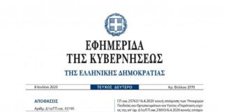 Εκδόθηκε η νέα ΚΥΑ – Παρατείνονται τα μέτρα στους ναούς
