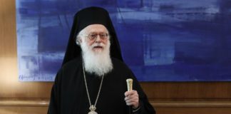 Ανέβασε ξανά πυρετό ο Αρχιεπίσκοπος Αλβανίας