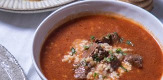 Κρεατόσουπα με τραχανά