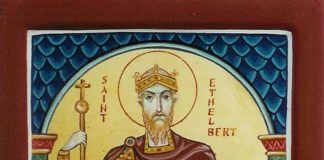 Άγιος Ethelbert βασιλιάς της Αγγλίας – 24 Φεβρουαρίου ε.ε.