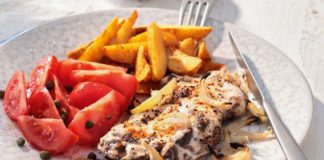 Μπριζόλες μοσχαρίσιες σε γιαουρτένια μαρινάδα