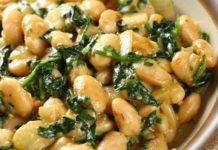 Γίγαντες στο φούρνο με σπανάκι