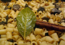 Μακαρονάκι με μανιτάρια