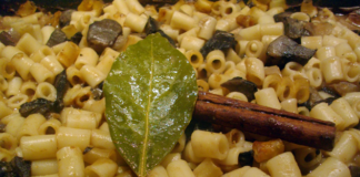 Μακαρονάκι με μανιτάρια