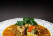 Σούπα με λαχανικά χωρίς λάδι