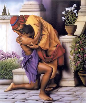 Μπές στήν ἐκκλησία καί πές μετανοημένος στό Θεό τό “Ἁμάρτησα”.