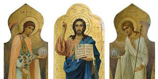 Ο αρχάγγελος Μιχαήλ έγινε νουνός στην Μαρία