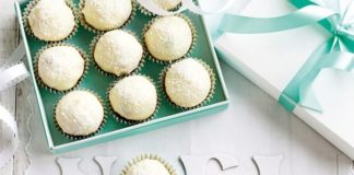 Χριστουγεννιάτικες χιονομπάλες ινδοκάρυδου