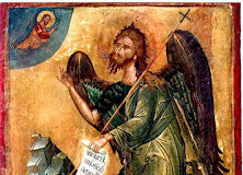 Ρωτᾶς, γιατί ὁ Ἅγιος Ἰωάννης ὁ Πρόδρομος ζωγραφίζεται μέ φτερά;