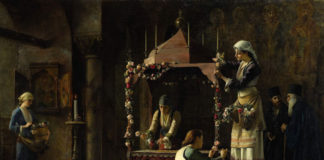 Ως ενταφιαστές και μυροφόρες του Χριστού στη Θεία Λειτουργία