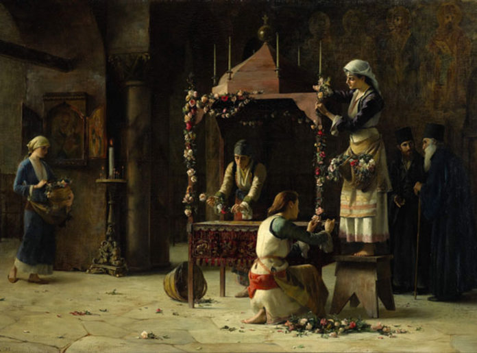 Ως ενταφιαστές και μυροφόρες του Χριστού στη Θεία Λειτουργία