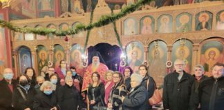 Οι Μεγάλες Βασιλικές Ώρες των Χριστουγέννων στον Ι. Ιδρυματικό Ναό του Αγίου Τρύφωνος στην Ρόδο (Φώτο)