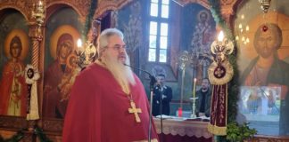 Ρόδος : Πρωτοχρονιάτικη Θ. Λειτουργία στον Ι. Ιδρυματικό Ναό του Αγίου Τρύφωνος (Φώτο)