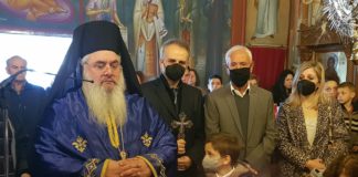 Ρόδος : Θεοφάνεια στον Ι. Ιδρυματικό Ναό Αγίου Τρύφωνος Κολυμπίων (Φώτο)