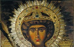 Ὁ Ἅγιος Γεώργιος ὁ Μεγαλομάρτυρας ὁ Τροπαιοφόρος