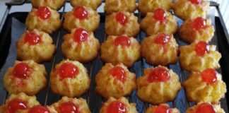 Ινδοκάρυδα με κερασάκι