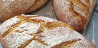 Ψωμί Χωριάτικο με Προζύμι