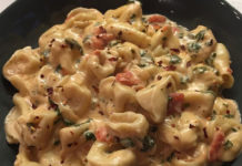 Τορτελίνια με Ντοματίνια και Φέτα