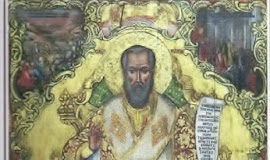 Άγιος Μύρωνας επίσκοπος Κρήτης.Το θαυματουργό αγίασμα και τα θαύματά του. 8 Αυγούστου ε.ε.