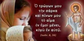 Αὐτός που ζωοποιεῖται ἀπό το Πνεῦμα ἔρχεται σε βαθειὰ και στενή κοινωνία με τον Κύριο Ἰησοῦ Χριστό – Αγ. Λουκάς