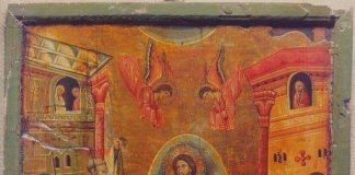 Πόσο συγκινητικό είναι να βλέπει κανένας την Παναγία να ετοιμάζει με τα άχραντα χέρια της, το κλινάρι της, τις λαμπάδες, το θυμιατήρι….