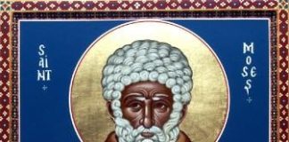 Ὁ Ὅσιος Μωϋσῆς ὁ Αἰθίοπας