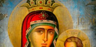 Μονάχα στην Ελλάδα προσκυνιέται η Παναγία με τον πρεπούμενο τρόπο ήγουν με δάκρυα με πόνο και με ταπεινή αγάπη