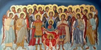 Μεταφέρουν τον αγιασμό οι άγγελοι. Μόνο αυτοί μπορούν να δοξάζουν τόσο τον Θεό…