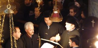 Η κάθοδος των Χορών από το Ιερό Αναλόγιο