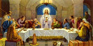 Κατά τη Μεγάλη Πέμπτη επιτελούμε ανάμνηση: Της νίψεως των ποδών των Αποστόλων υπό του Κυρίου, Του Μυστικού Δείπνου
